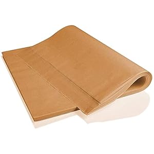 Parchment Paper Sheets, 100pcs Precut Oil-proof Paper High Temperature Resistant Non-stick Barbecue Paper, Food Pad…