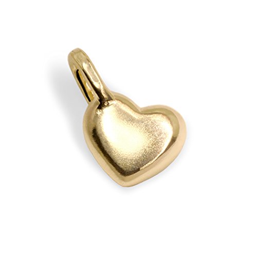 Alex Woo "Mini Additions" 14k Yellow Gold Heart Charm