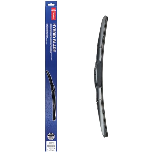 DENSO Hybrid-Wischerblatt DU-040L (400 mm, für Linkslenker): Leiser, langlebiger Wischer mit aerodynamischem Design und beschichtetem Gestänke aus Stahl. OEM-Qualität, breite Kompatibilität