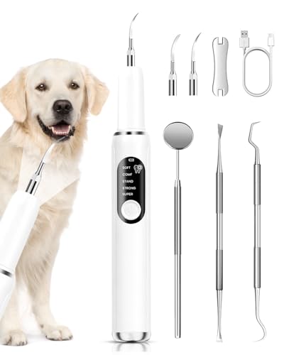 PATWING Ultrasonic Dog Tooth Cleaner Plaque & Tartar Remover for Dogs