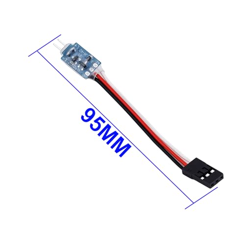 Interruptor LED CH3 para coche RC y drones con 4 efectos de luz 3