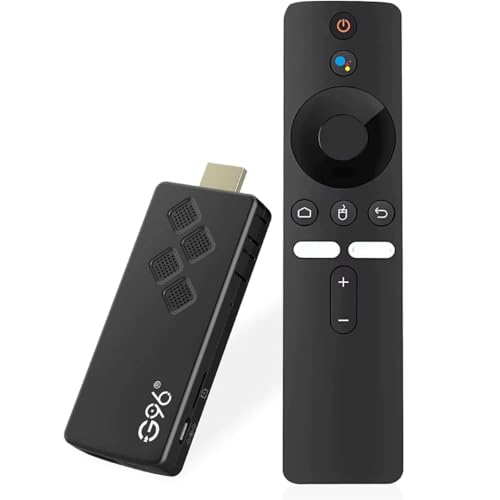 Flixy™ Smart TV Stick – 4K Ultra HD HDMI Streaming Gerät Free- ohne ABO, mit Sprachfernbedienung Steuerung (2GB+8GB)