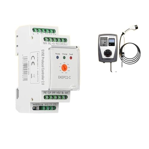 Contrôleur de station de recharge EPC EV EKEPC2 avec prise de câble 32A AC 240V
