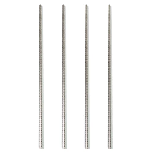 NIDAYE Stainless Steel Fully Threaded Rod, 3/8\" -16 Thread Size, 48\" Length, Right Hand Threads, 4 Pieces - Thumbnail 5