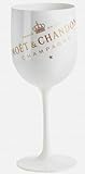 Moet Chandon White Acrylic Goblet