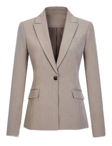 Veste de costume de soirée haut de gamme à un bouton Kromoc femme