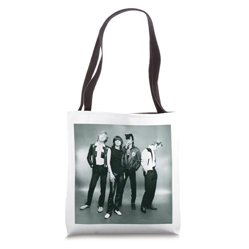 Angus Young Of ACDC Live By Simon Fowler Tote Bag