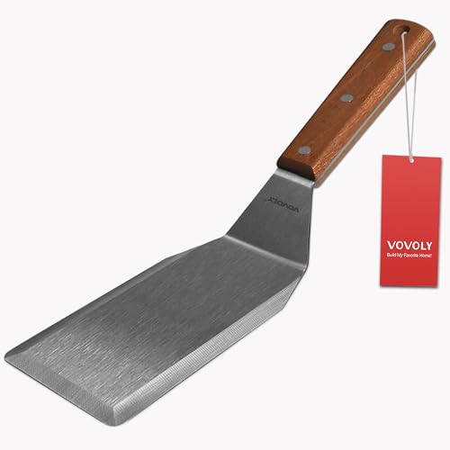 VOVOLY Professional Metal Spatula 3x5 Inch