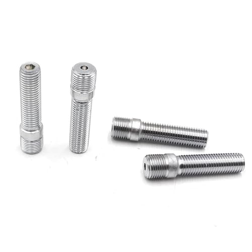 Espárragos de Rueda Kit Adaptador de Tornillos y Conversión de Pernos Altos con Tuercas de 50 mm 5