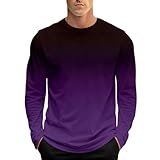 Style polyvalent : col rond à manches longues adapté pour un usage quotidien, les activités sportives ou les sorties décontractées avec une coupe régulière confortable. Convient pour le printemps, l'automne et l'hiver, le quotidien, le travail, la course, les voyages, la marche, le sport, l'intérieur et l'extérieur, très confortable à porter à tout moment. Cadeau idéal pour la famille et les amis