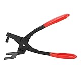 Exhaust Hanger Removal Pliers Heavy Duty Ergonomic Exhaust Hanger and Rubber Bracket Separation Tool for Car Truck Exhaust Systems Metal Construction (Regular Style)