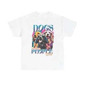 Dog Lovers Unisex Heavy Cotton Tee for Pet Owners, Animal Lovers, Dog Moms, Pet-Themed Apparel, Funny Dog