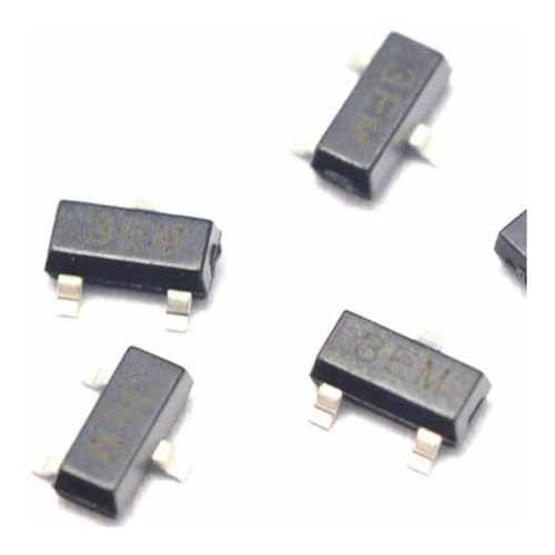 Transistor SMD MMBTH10 NPN SOT-23 de 25V 0.05A para reparación de módulos RF de oscilación