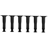 Reemplazo de patas del marco de la cama: brinda soporte, evitando que el marco de la cama se hunda o se mueva, instalación rápida, conveniente, soporte de listones de cama