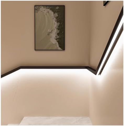 LED Stair Lights with Motion Sensor - 3ft Stainless Steel Indoor Lighting, Safety Aisle Wall Light for Staircase, Villa Grab Bar for Enhanced Visibility