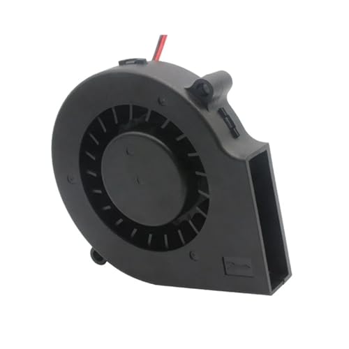 Ventilador ordenador 24V de 75x15mm con soplador centrífugo brushless CC y doble rodamiento