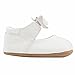 Robeez Girls' Ankle Strap Mary Jane First Kicks Crib Shoe, Sofia White, 18-24 Months M US Infant