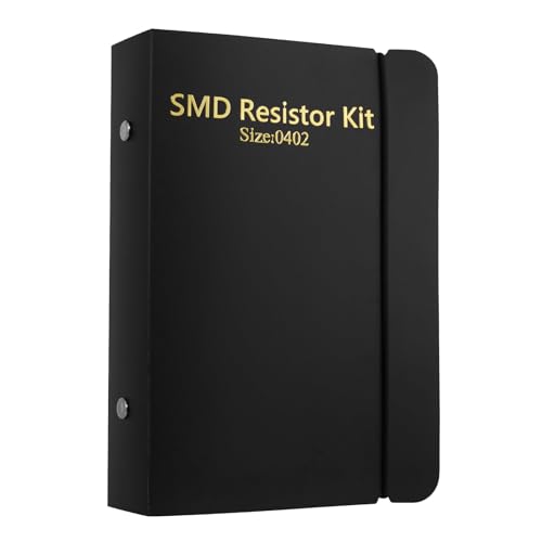 0402 Resistors Kit,1% SMD Resistor Assorted Folder,170value x 50pcs = 8500pcs,Sample Book Kit for Electronic Components. (Resistor-0402)