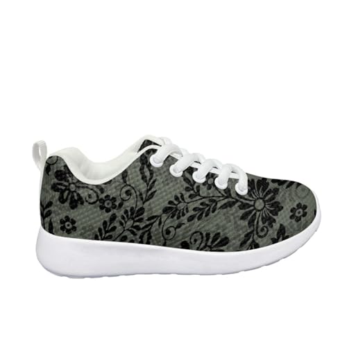 Girls' Sneakers Lace-Up Sneakers for Kids Girls Funny Running Shoes Kids Stitch Fitness Daily Footwear3