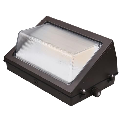 80W LED Emergency Wall Pack with Battery Backup