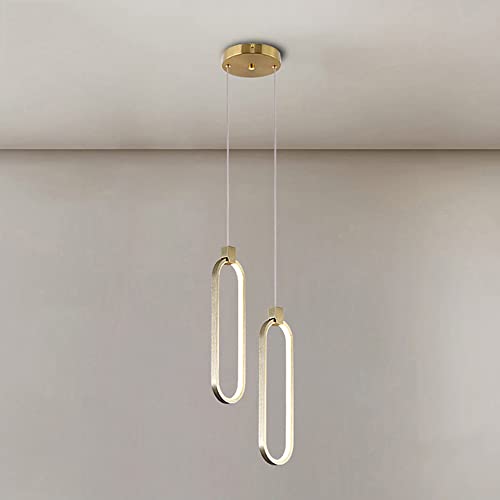 Éclairage minimaliste du couloir suspendu LED dimmable pour résoudre le manque de lumière moderne