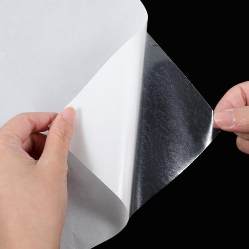 Double Sided Iron On Adhesive Sheets, 10 Pcs Iron on Patch Heat Melt Fabric Glue Sheet Fusible Patch Press-on Patches Lightweight Fusible Adhesive Sheets for Clothing, Heat and Bond (11.8 x 9.8 Inch)