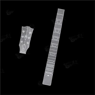 Transparent Acrylic Mold For Separate Headstock And Fretboard Design Suitable For SG Guitars Guitar Tool Kit
