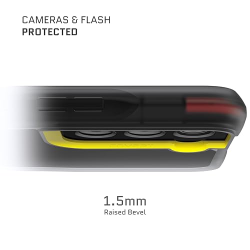 Image of Ghostek COVERT Shock-Absorbent S22 Clear Case Premium Thin Protective Phone Cover Slim Lightweight Design Wireless Charging Compatible Shockproof Designed for 2022 Samsung Galaxy S22 5G (6.1 inch) (Smoke)