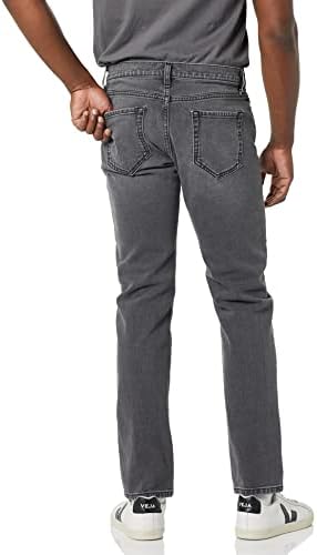Amazon Essentials Men's Slim-Fit Stretch Jean, Washed Grey, 34W x 34L - 2