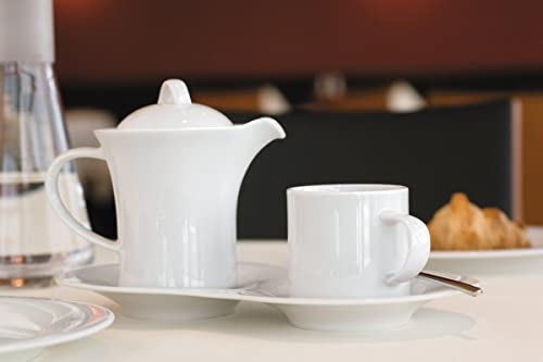 Seltmann Weiden Commercial Dinnerware, Savoy Porcelain Stackable Coffee/Tea Cup, White, 7.3 Ounce, Set of 6 by Seltmann Weiden - Used condition - Image 6