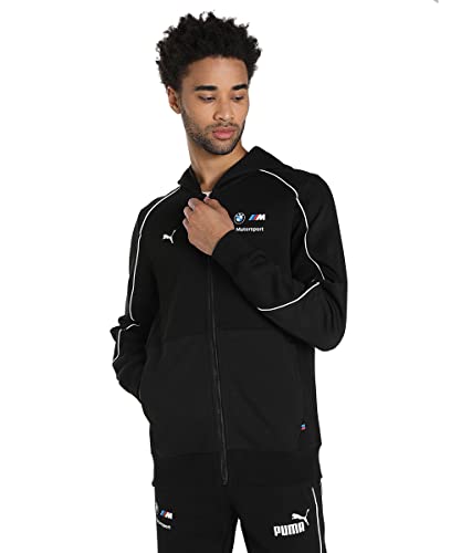 Chaqueta con capucha de deporte hombre PUMA BMW M Motorsport sudadera negra