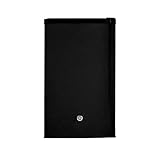 GE Mini Fridge With Freezer | 4.4 Cubic Ft. | Single-Door Design With Glass Shelves, In-Door Can Rack & Small Freezer | Small Refrigerator...