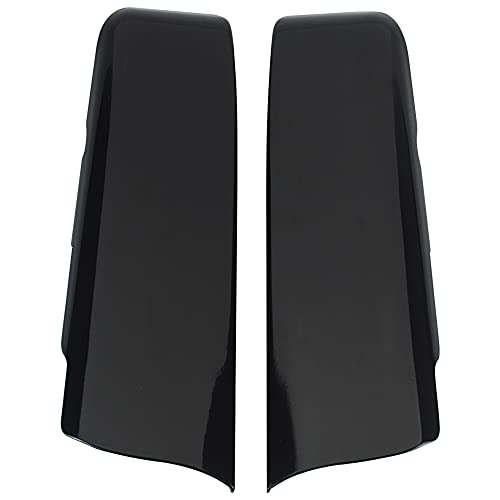 WOWTK Saddlebag Filler Strips fits for Harley Davidson Touring Electra Glide Road Glide Road King Models 2014-2022,Black