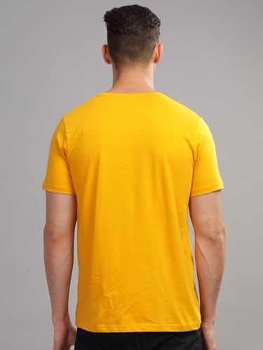 Image of ADRO Men's Cotton Comfort Fit Anime T Shirt - Premium Printed Haikyuu Tshirt - Perfect for Haikyuu Fans Print and Comfortable Fit T-Shirt