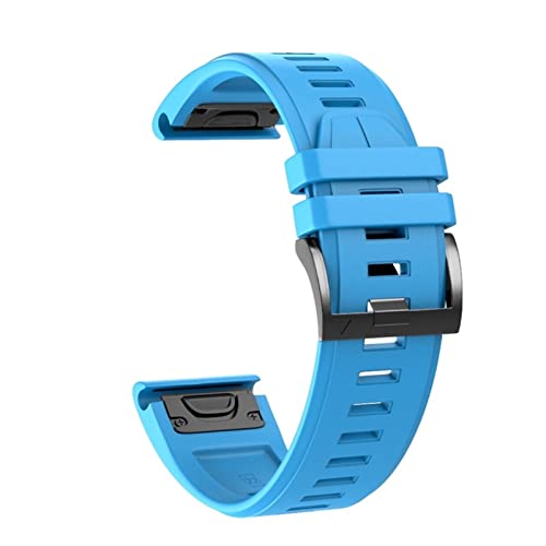 Correa Garmin Fenix 7x 7 7s silicona de repuesto 26 22 20 mm Easyfit