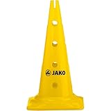 Ein Trainingshütchen mit 16 Löchern für das Fixieren/Einstecken von Trainingsstangen (z. B. JAKO Artikel 2145) und -reifen (z. B. JAKO Artikel 2144)