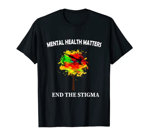 La salud mental asuntos terminan el regalo del mes de concientización sobre el estigma Camiseta