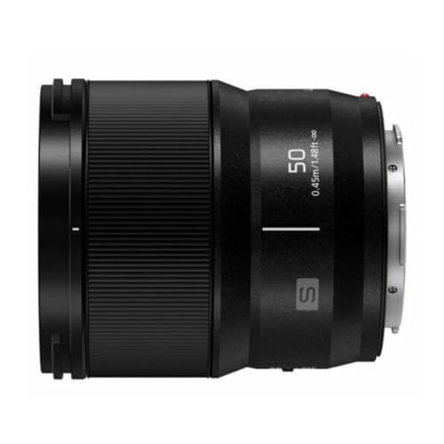 Image of Panasonic LUMIX S Series Camera Lens, 50mm F1.8 L-Mount Interchangeable Lens for Mirrorless Full Frame Digital Cameras, S-S50
