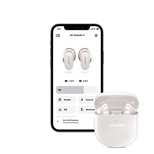 Bose Quietcomfort Earbuds Ii, Wireless, Bluetooth, World’s Best Noise Cancelling In-Ear Headphones With Personalized Noise Cancellation & Sound, Soapstone #TOP3