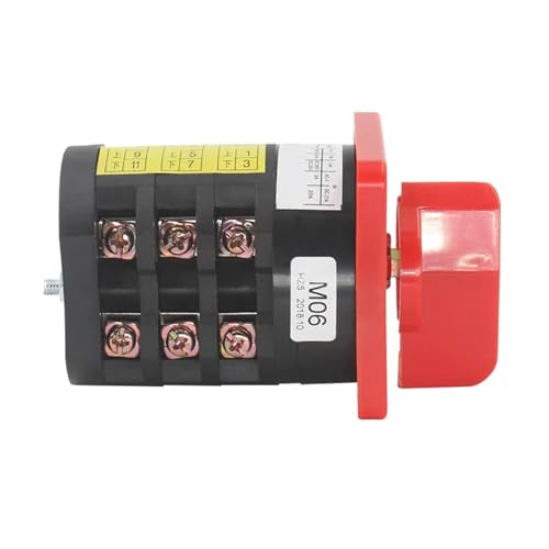 Interruptor de conmutación rotativa HZ5-20 M04 de 3 posiciones para cuadro 380V 5