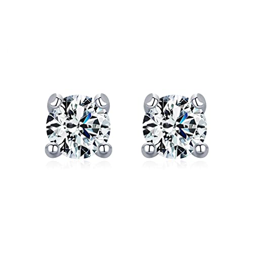 Moissanite boucles d'oreilles transparentes pour illuminer vos tenues de soirée
