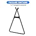PSLER Triangle Stand 80-500cc, A Stand Motorcycle Triangle Stand for Dirt Bike, Motocross, Enduro, Black