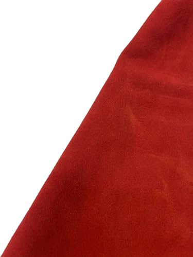 NAT Leathers™ Suede Crafting Workshop Leather Hide Chap Italian Cowhide Genuine