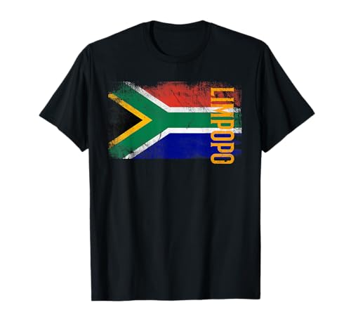 Limpopo South Africa Flag African Clothes For Men Women kids T-Shirt