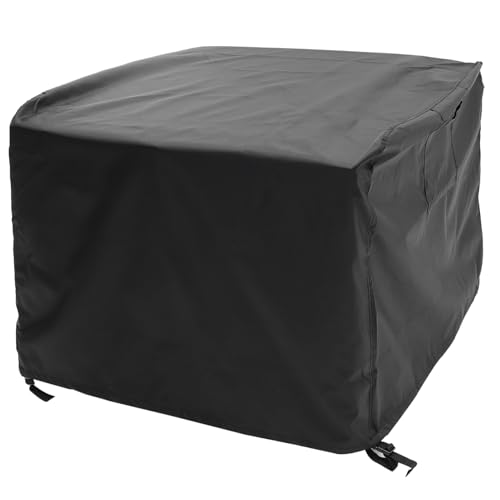 Gogogmee Oxford Cloth Bbq Stove Cover Fire Pit Protective Grill Cover for outside 82x82x61cm Lightweight Portable