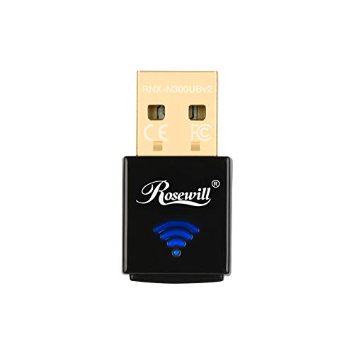 Rosewill Usb Wifi Adapter, N300 Wireless Adapter Up To 300Mbps On 11N Network, Softap Wi-Fi Hotspot For Internet Sharing #TOP3