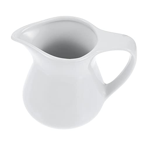PartyKindom 1 Pezzo Tazza di tazza di latte tazza di pizzo Tazzine da caffè Bianco Porcellana Tazze tazza di schiuma di latte Coppa di caffè tazza di latte di caffè ceramica bianca