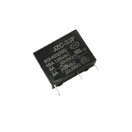 Relais JZC-33F HF33F-012-HS relais de puissance 12V 5A 4 pins circuit imprime PCB