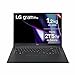 Produktbild LG gram 16Z90T-G.AD8BB Laptop, 40,6 cm (16 Zoll), Intel Core Ultra7 255H, 32 GB RAM, 2 TB SSD, IPS-Panel, Antireflex, WQXGA, 1,119 g, 22,5 Stunden, Windows 11 Home, Schwarz, QWERTY-Tastatur Spanisch