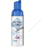 Disgorgante per Scarichi in Schiuma 60ml,Detergente per Scarico,Stura Lavandini e Tubi Schiumogeno ad Azione Rapida,Per Cucina,Lavabo,WC,Vasche 1PC